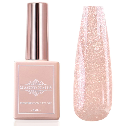 Preview: Crystal Glitter Gel - UV Gel - 4804 - Peach Bloom
